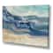 Designart - Coast Blue Sea Waves Watercolour - Modern Farmhouse Canvas Art
